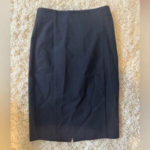 Ann Taylor Classic Navy Pencil Skirt